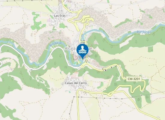 Map of RIO JUCAR ALCAL? DEL J?CAR PM1