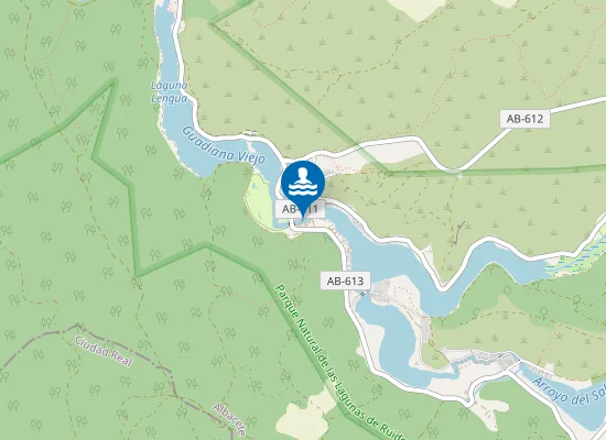 Map of LAGUNA SAN PEDRA OSSA DE MONTIEL 03 PM1