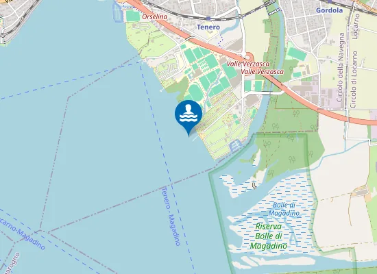 Map of Campeggio Lago Maggiore