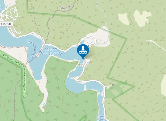 Map of LAGUNA LA COLGADA OSSA DE MONTIEL PM2