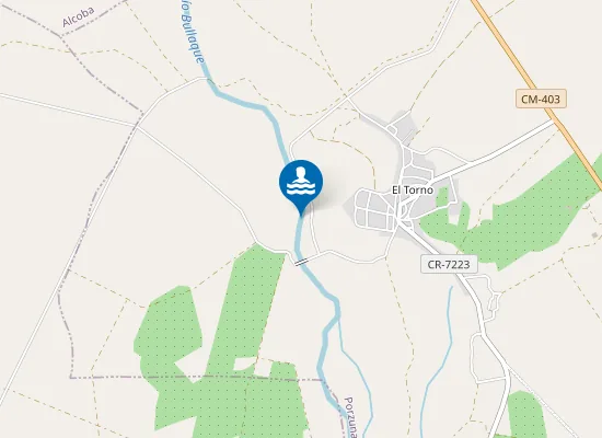 Map of RIO BULLAQUE PORZUNA PM1