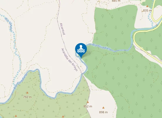 Map of RIO GUADIELA ALBENDEA PM1