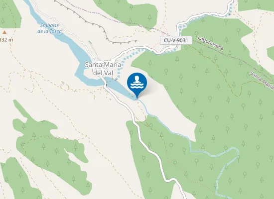 Map of RIO CUERVO SANTA MAR?A DEL VAL PM1