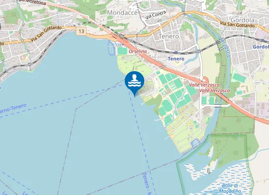 Map of Campeggio Miralago