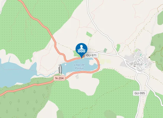 Map of Embalse Entrepe?As Pareja 02 Pm1