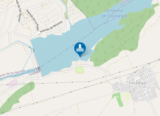 Map of Embalse Cazalegas Cazalegas Pm1