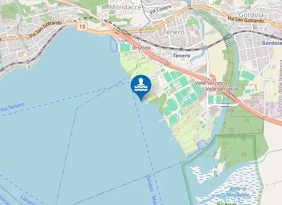 Map of Campeggio Rivabella