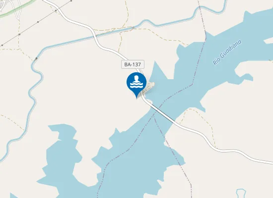 Map of Embalse Orellana Casas De Don Pedro Pm1