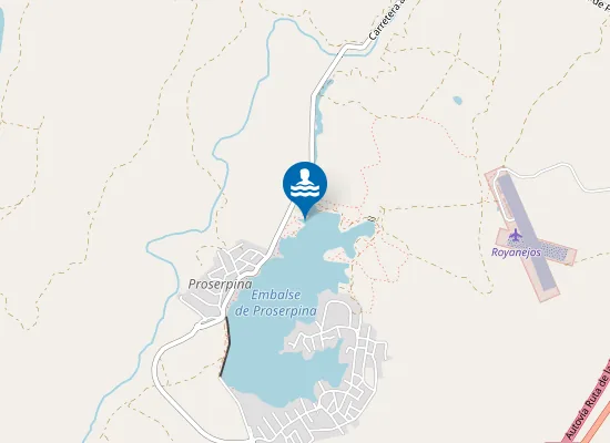 Map of Embalse Romano Proserpina M?Rida Pm1