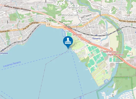 Map of Campeggio Tamaro