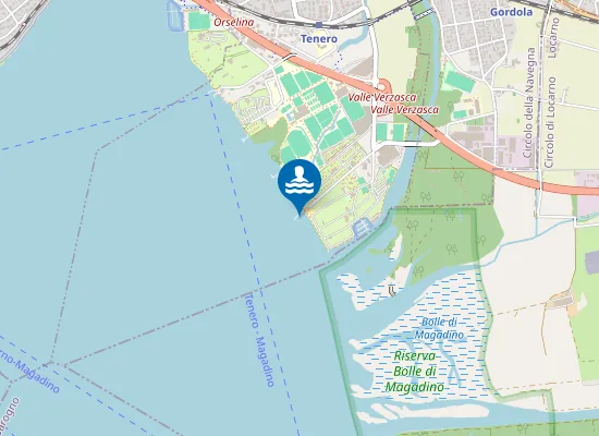 Map of Bagno Pubblico Tenero