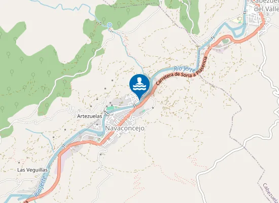 Map of RIO JERTE NAVACONCEJO 02 PM1