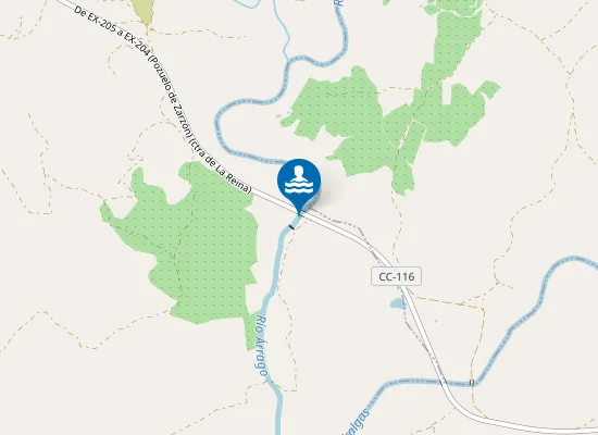 Map of RIO ARRAGO SANTIB??EZ EL ALTO PM1