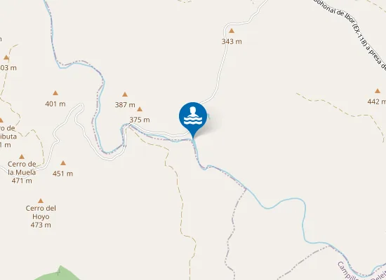 Map of GARGANTA RIO TAJO VALDECA?AS DE TAJO PM1