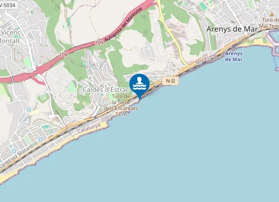 Map of PLAYA DE LA MUSCLERA PM1