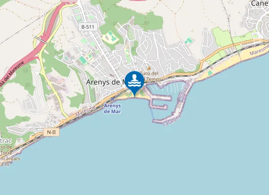 Map of PLAYA DE LA PIC?RDIA PM1