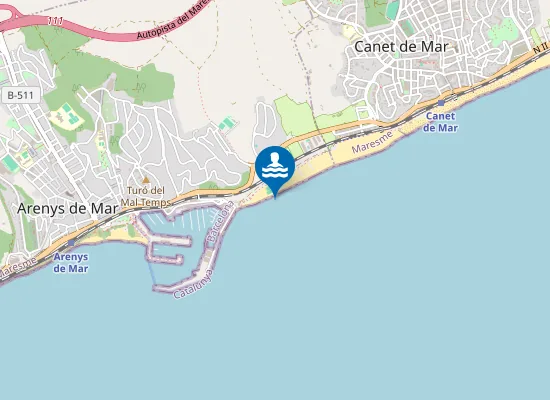 Map of PLAYA DE CAVAI? PM1