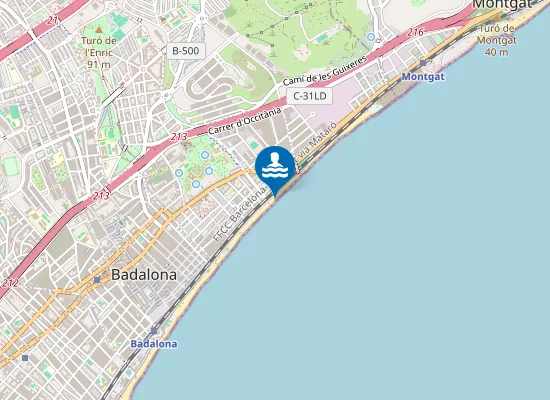 Map of PLAYA DE CRISTALL PM1