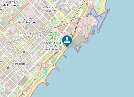 Map of PLAYA DE LLEVANT PM1