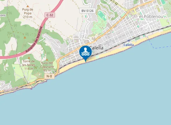 Map of PLAYA DE GARB? PM1