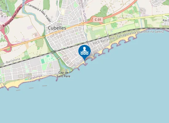 Map of PLAYA LLARGA PM1