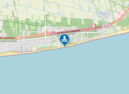 Map of PLAYA DE GAV? PM1