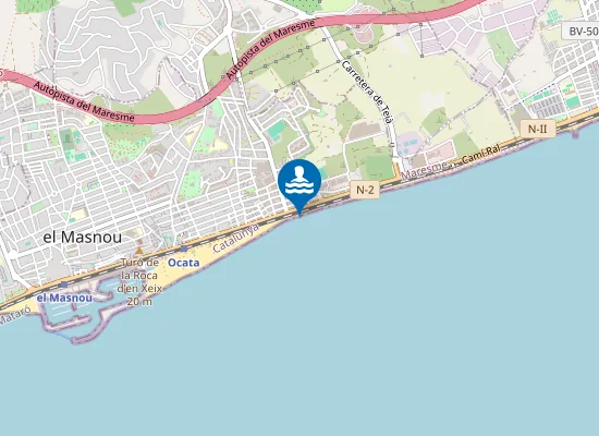 Map of PLAYA D'OCATA PM1