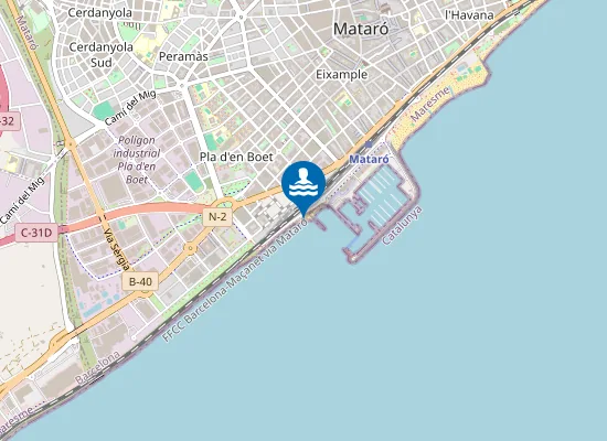 Map of PLAYA DE PONENT PM1