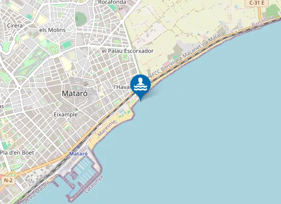 Map of PLAYA DEL CALLAO PM1