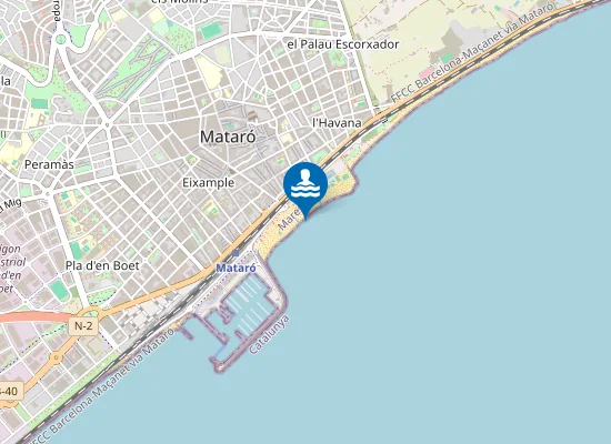 Map of PLAYA DEL VARADOR PM1