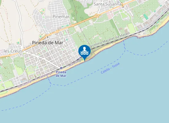Map of PLAYA DELS PINS PM1