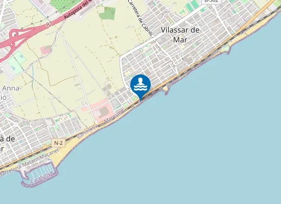 Map of PLAYA DE PONENT PM1