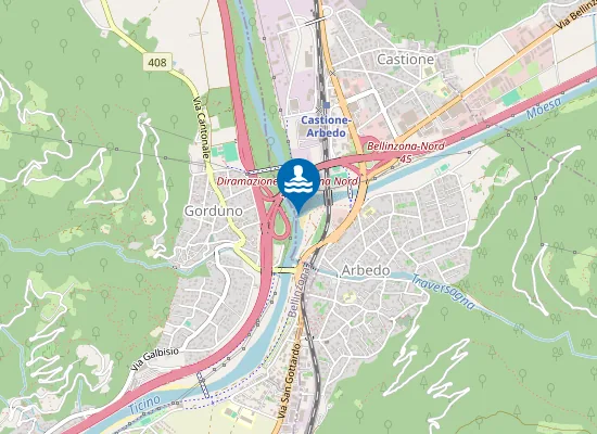 Map of SPIAGGETTA DI ARBEDO