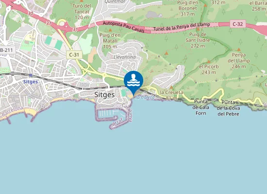 Map of PLAYA D'AIGUADOL? PM1