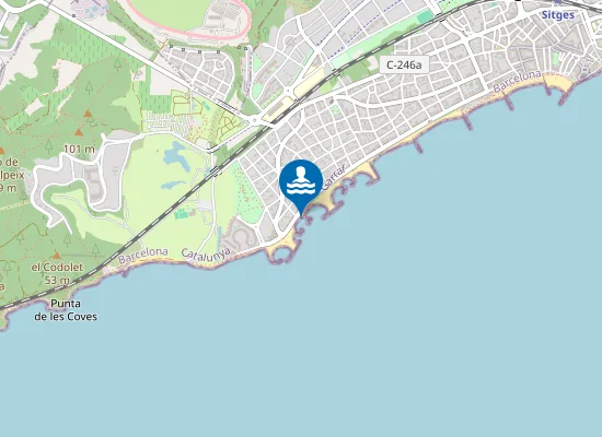 Map of PLAYA DE TERRAMAR PM1