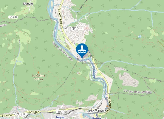 Map of Zona Dighetta