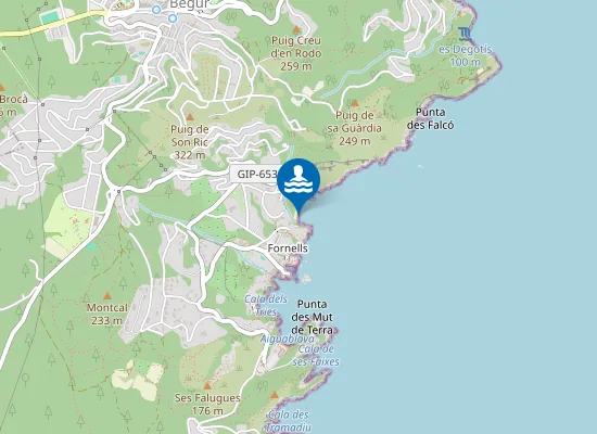 Map of PLAYA FONDA PM1