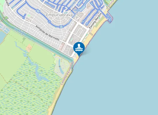 Map of PLAYA D'EMPURIABRAVA PM2