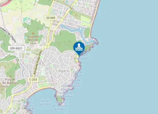 Map of PLAYA DE SA CONCA PM1