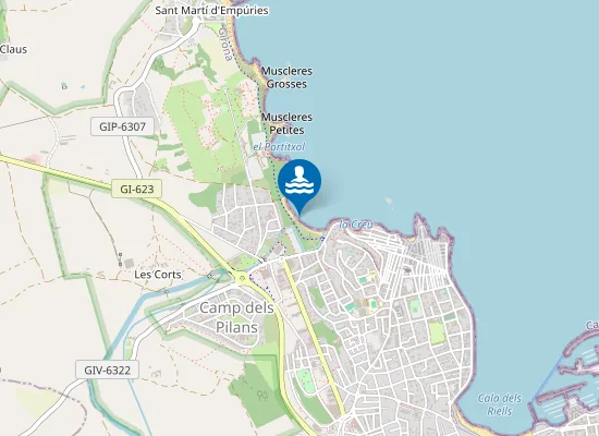 Map of PLAYA DEL REC DEL MOL? PM1