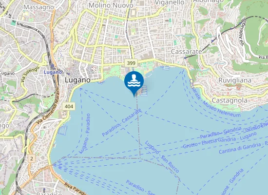 Map of SPIAGGIA LIBERA-FOCE CASSARATE