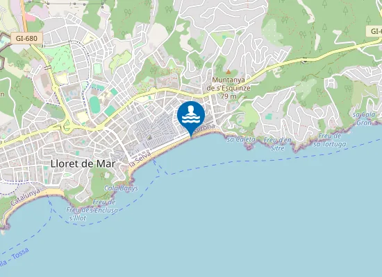 Map of PLAYA DE LLORET PM1