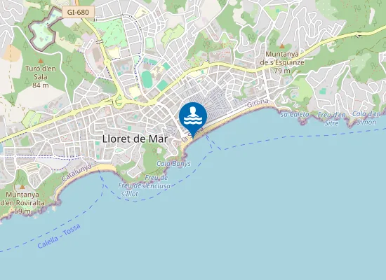 Map of PLAYA DE LLORET PM2