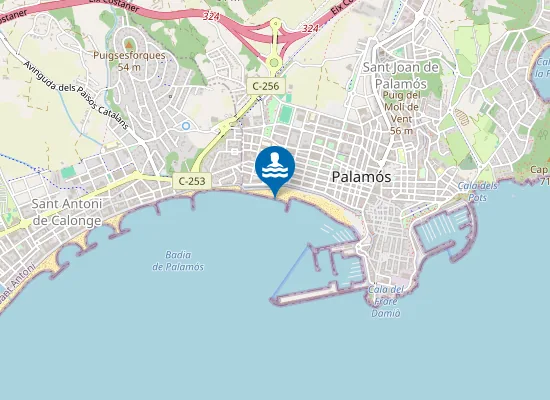 Map of PLAYA GRAN PM1