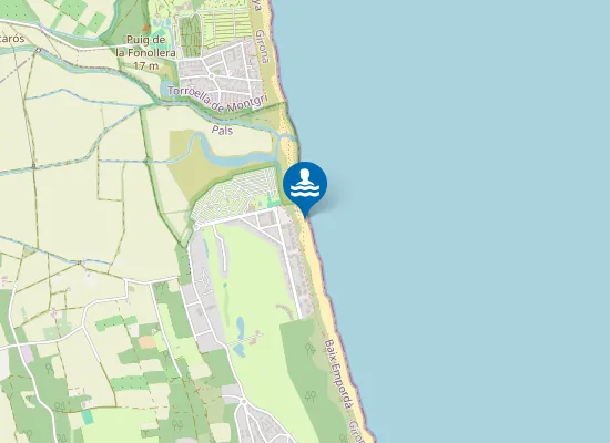 Map of PLAYA DEL GRAU PM1