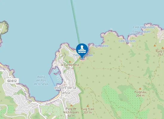 Map of PLAYA DE TAMARIUA PM1