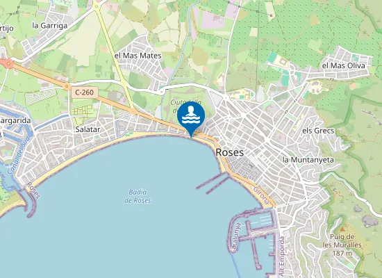 Map of PLAYA DEL RASTRELL-NOVA PM1