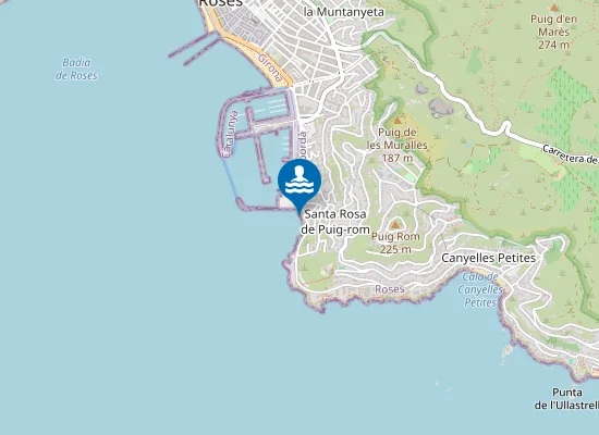 Map of PLAYA DELS PALANGRERS PM1