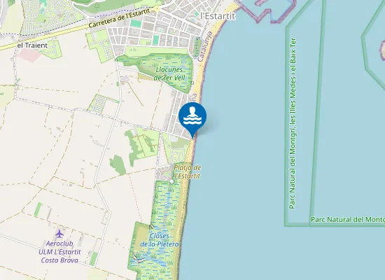 Map of PLAYA DE L'ESTARTIT PM3