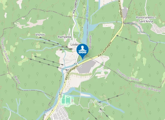 Map of Zona Loderio Grotti